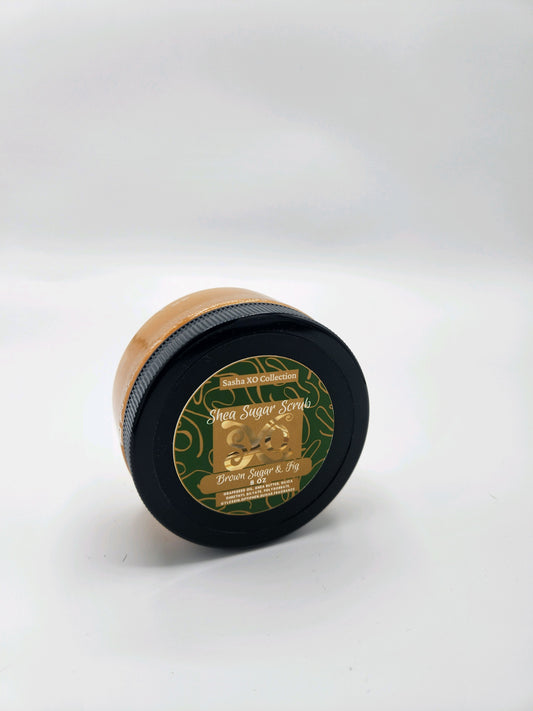 Brown Sugar & Fig Shea Sugar  Body Scrub